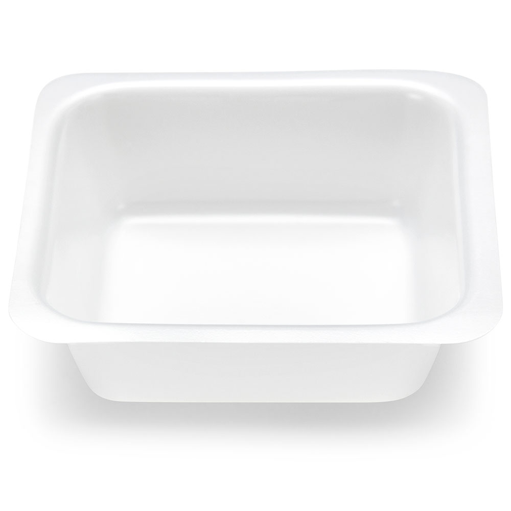 Globe Scientific Weight Boat, Square with Square Bottom, Antistatic, PS, White, 100mL pour boat weighing dishes;pour boats;weighing canoes;weighing boat;boat weigh;weigh boat chemistry;plastic weigh boat;